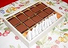大箱生チョコ2列オランジェットシュガー1列