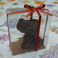 犬合わせ型-赤リボン